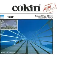Cokin A123F Filtre bleu dégradé 2 full (67 mm, Filtres de couleur), Filtre photo, Bleu