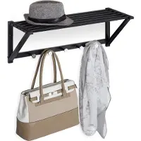 Relaxdays Porte-manteau mural