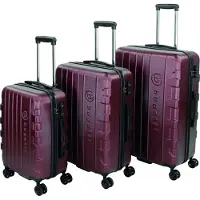 Bugatti Ensemble de bagages 'Galatea' rouge