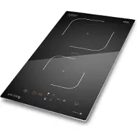 Caso Master E2, Plaque de cuisson amovible, Noir