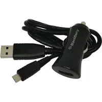 BlackBerry ACC-48157-001 chargeur d'appareils mobiles Smartphone Noir Allume-cigare Auto
