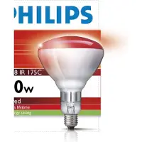 Philips BR125 IR 150W E27 230-250V Rouge