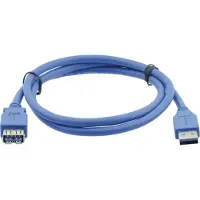 Kramer USB-A (M) to USB-A (F) 3.0, 0.9m câble USB USB 3.2 Gen 1 (3.1 Gen 1) 0,9 m USB A Noir