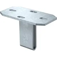 OBO Bettermann Plaque de tête KU 7 pour manche US 7 (6349102)