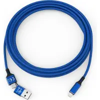 Smrter SPEEDY câble de données et de charge, type Lightning, 100cm, bleu au détail