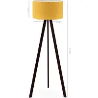 Opviq , AYD-2651, Lampadaire, moutarde, PVC, 21 x 38 x 140 cm