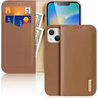 DUX iPhone 14 Plus - Étui HIVO Series marron (Apple iPhone 14 Plus), Coque pour téléphone portable, Marron