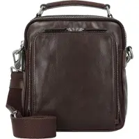 PICARD Cuir sac à épaule bandoulière sac à main Buddy Shoulder Bag Cafe marron foncé