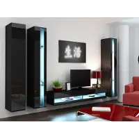 Cama Support TV VIGO NEW 30/180/40 noir/noir brillant