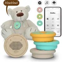 Alecto Baby HeeHee + teddy bear - Bouton de chat, fait de votre doudou un ami interactif