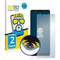 BROTECT Full-Cover Protection Mat (Sony Xperia 1 III), Téléphone portable : film de protection, Gris