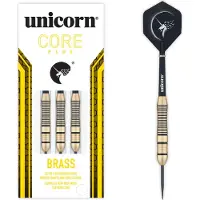 Unicorn Core Plus Brass Steel Darts 1 jeu (26 g)