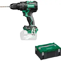 HiKOKI Perceuse percussion - 155Nm 36V - MultiVolt Brushless RFC Gyro sans batterie ni chargeur HitCase