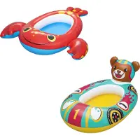 Bestway Splash Buddy Inflatable Baby Boat Assorted Multicolore +3 Years