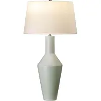 Elstead Lighting Leyton lampe de table E27 vert sauge pâle ivoire, Made in UK (E27)