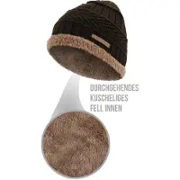 Normani Bonnet ' Kebili ' marron