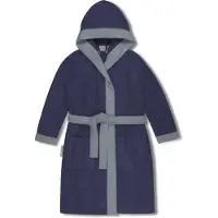 Normani Peignoir 'Elounda' bleu / gris