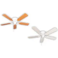 Pepeo Kisa Deluxe, Ventilateur, Blanc