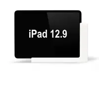TabLines TWP011W Support mural pour iPad Pro 12.9 (5e/6e génération), blanc, Support de tablette, Blanc