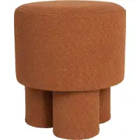 White Label Tabouret Marcos Rouge Marron