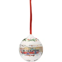 Hutschenreuther Boule de Noël en porcelaine