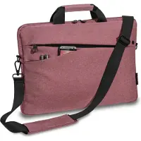 Pedea Sacoche pour ordinateur portable 13.3 pouces (33.8cm) FASHION Sacoche pour ordinateur portable avec (13.30", Universel), Sac pour notebook, Rose, Noir