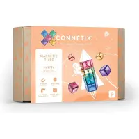 Connetix Carreaux magnétiques Pastel Carré 40 pièces