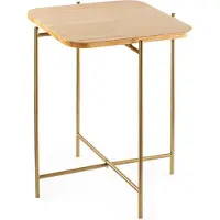 Skye Decor , Shb-005-A, table basse, 100 % BOIS, or, 46 x 46 x 56 cm