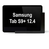 TabLines TWP030B Support mural pour Samsung Tab S9+ 12.4, noir, Support de tablette, Noir