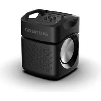 Grundig PartyHit Max - Filaire et sans fil - Enceinte portable mono - noir - IPX4 - batterie intégrée - 12 h (GLR7790)