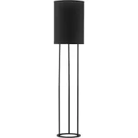 Nova Luce LEITH Lampadaire E27 noir 135x30cm 9043301 (E27)