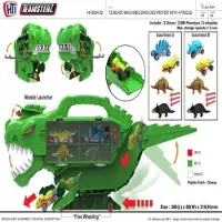 Teamsterz Transporter T-rex Beast - Le jouet ultime pour les jeunes.