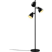 Opviq , Spotkafasi 13785 - Noir, lampadaire, CORPS MÉTALLIQUE, noir, 162 x 37 x 37 cm
