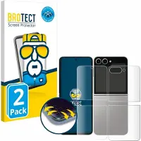 BROTECT Full-Screen Protection (Samsung Galaxy Z Flip6), Téléphone portable : film de protection, Transparent