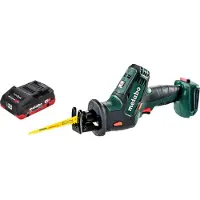 Metabo SSE 18 LTX Compact Akku Reciprosge Sbelsge 18 V 13 mm + 1x batterie LiHD 4,0 Ah - sans chargeur