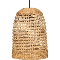 Atmosphera Plafonnier en jacinthe d'eau SAND