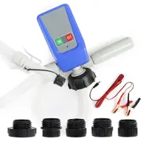 Wiltec Pompe de transfert – 12 L/min env. – opération sur batterie ou câble DC 12 V – transvasement essence, diesel, huile, eau, urée – Pompe à autoamorçage