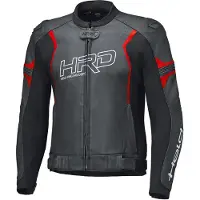 Held Veste en cuir de moto Street Rocket 4, noir/rouge, 48