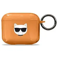 Karl Lagerfeld Kla3Uchfo Airpods 3Cover Pomarańczowy/Orange Choupette