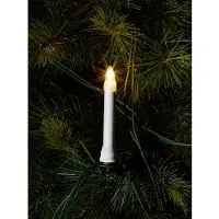 Konstsmide - Chaîne d'arbre, ampoules Top, "One String", 16 ampoules claires, 230V, extérieur, câble vert ; 1005-000