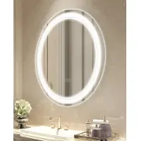 Vevor Miroir de salle de bain rond à LED