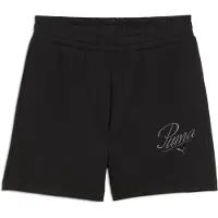 Puma Short 5" Taille Haute Ess Script Femme, Vêtements, Noir, Xl