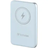 Verbatim Power Bank - - Charge 'n' Go - 10000 mAh - Sans fil - Bleu