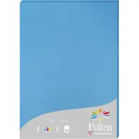 Pollen Etui de 25 feuilles A4 Bleu Turquoise 210g