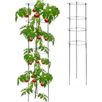 Relaxdays 2x support pour plantes grimpantes (30 cm, 30 cm)