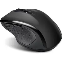 Advance Shape 6D - Souris - pour droitiers - optique - 6 boutons - sans fil - 2.4 GHz - récepteur sans fil USB - noir