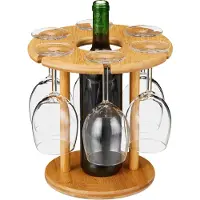 Relaxdays Porte-verre vin (Bouchon de vin)