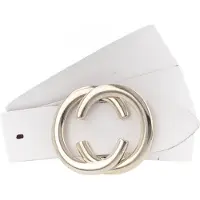 Vanzetti Ceinture or / blanc