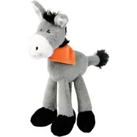 Trixie 3x Ane 24cm avec siffleur (Jouet en peluche pour chiens)