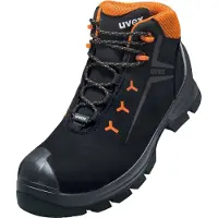 Uvex bottes 2 MACSOLE S3 noir, orange largeur 10 T. 46